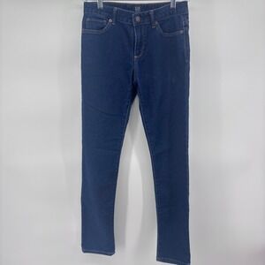 GAP Denim Girls Size 14 Regular Stretch Super Skinny Dark Wash‎ Jeans
